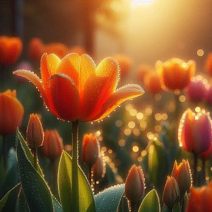 třída ORANŽOVÝ TULIPÁN